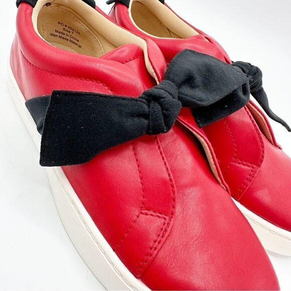 Journee Collection‎ Womens Red Abrina Tru Comfort Foam Slip On Sneakers Sz 7 - Picture 9 of 13